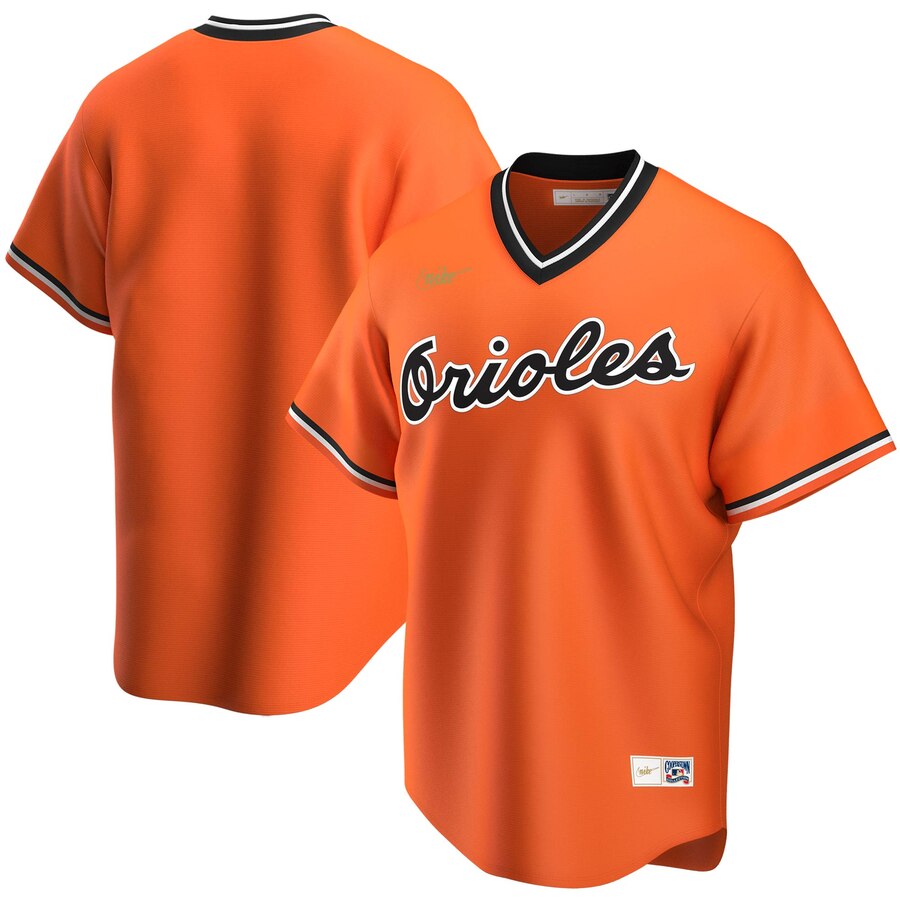 Baltimore Orioles Nike Alternate Cooperstown Collection Team MLB Jersey Orange->cincinnati reds->MLB Jersey